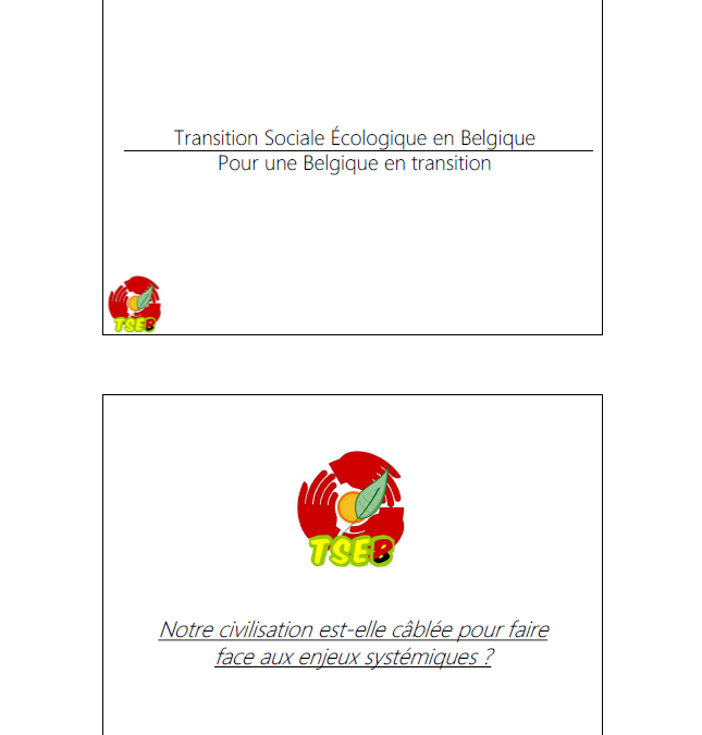Présentation des enjeux systémiques